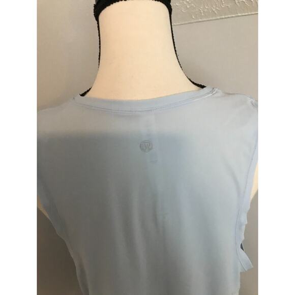 Lululemon Ace Mesh Blue Tank - Size 10 - Picture 5 of 9